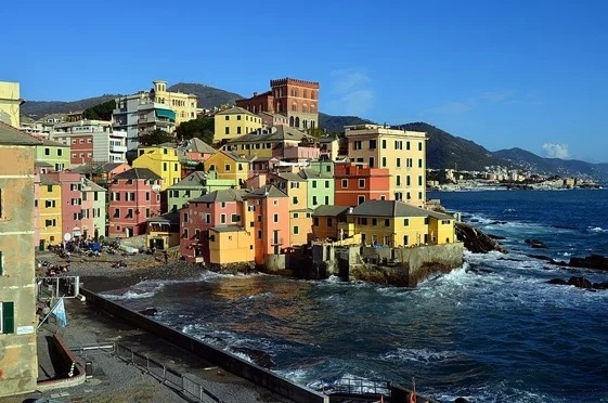 BELVEDERE di CASTELLETTO, BOCCADASSE e GENOVA: