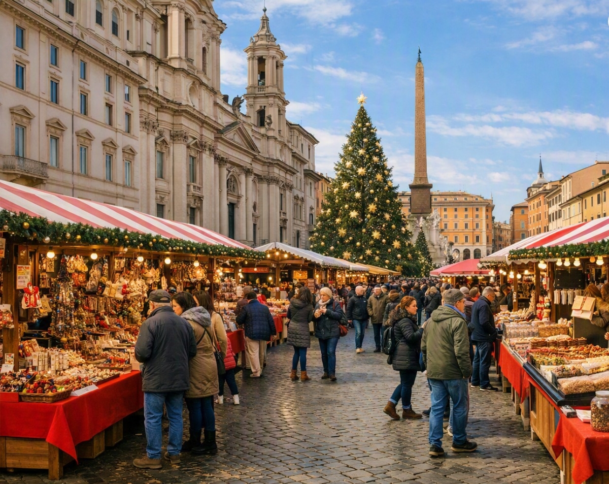 MERCATINI DI NATALE ROMA, GAETA, FOSSANOVA e SERMONETA: luci d’inverno