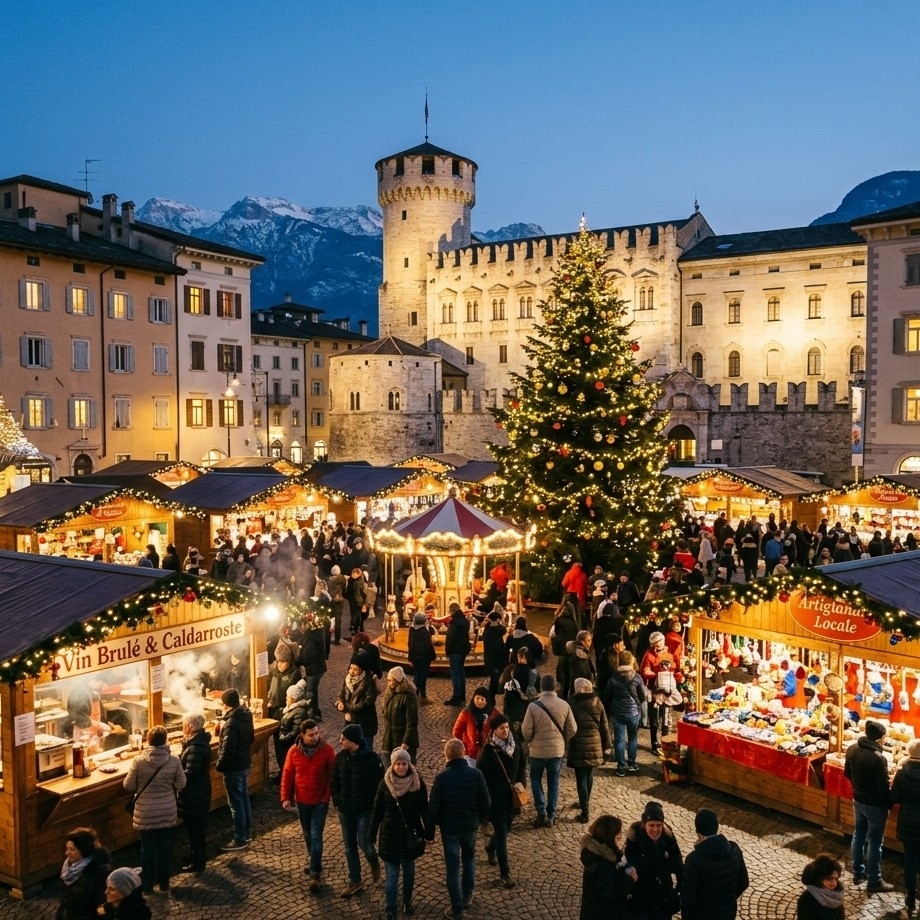 MERCATINI DI NATALE - TRENTO: profumo di festa